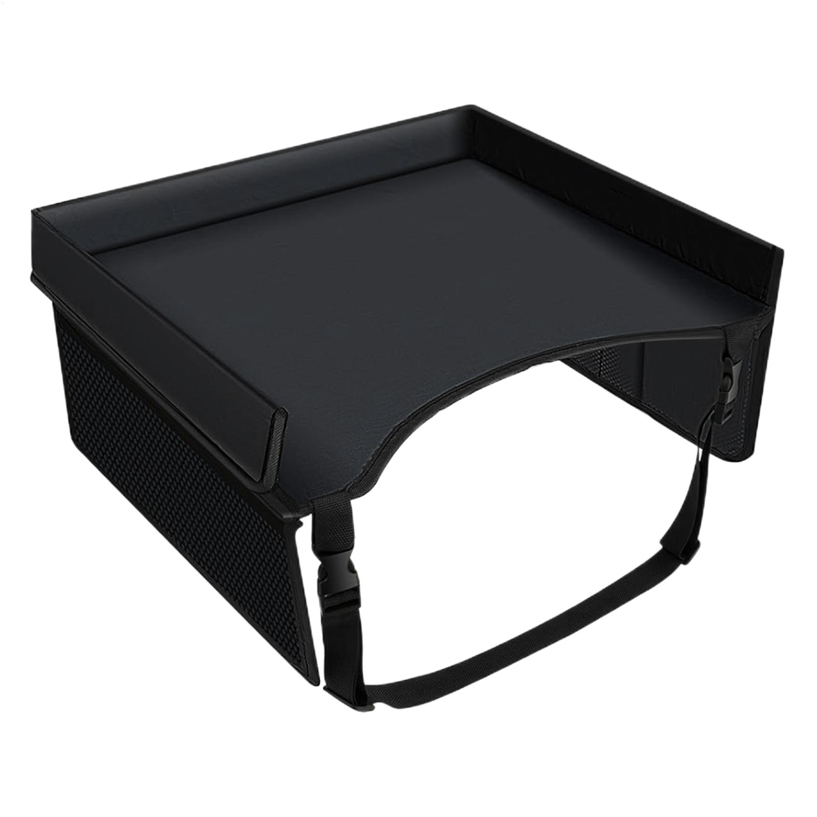 Desk Setup Girl - Autositz-Tablett für Kinder, faltbar, mehrere Taschen,