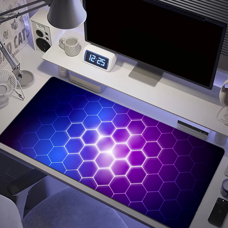 Rubber Mat Desk - Honeycomb Series Mauspad Großes Computer-Büro-Spiel-Tischpad XXL