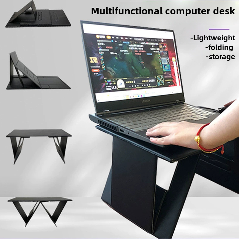 Desk Setup Essentials - Multifunktionaler Faltbarer Laptop-Ständer, Buchhalter, Tablet-Ständer, Esstablett,
