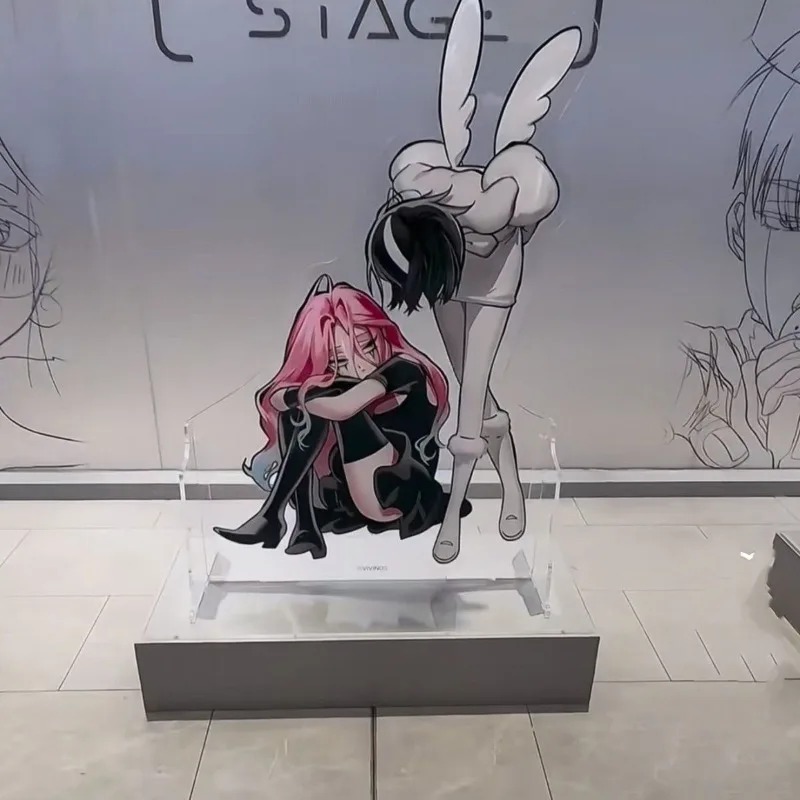 Desk Setup Cute - Anime Alien Stagee Cosplay 15CM Acryl