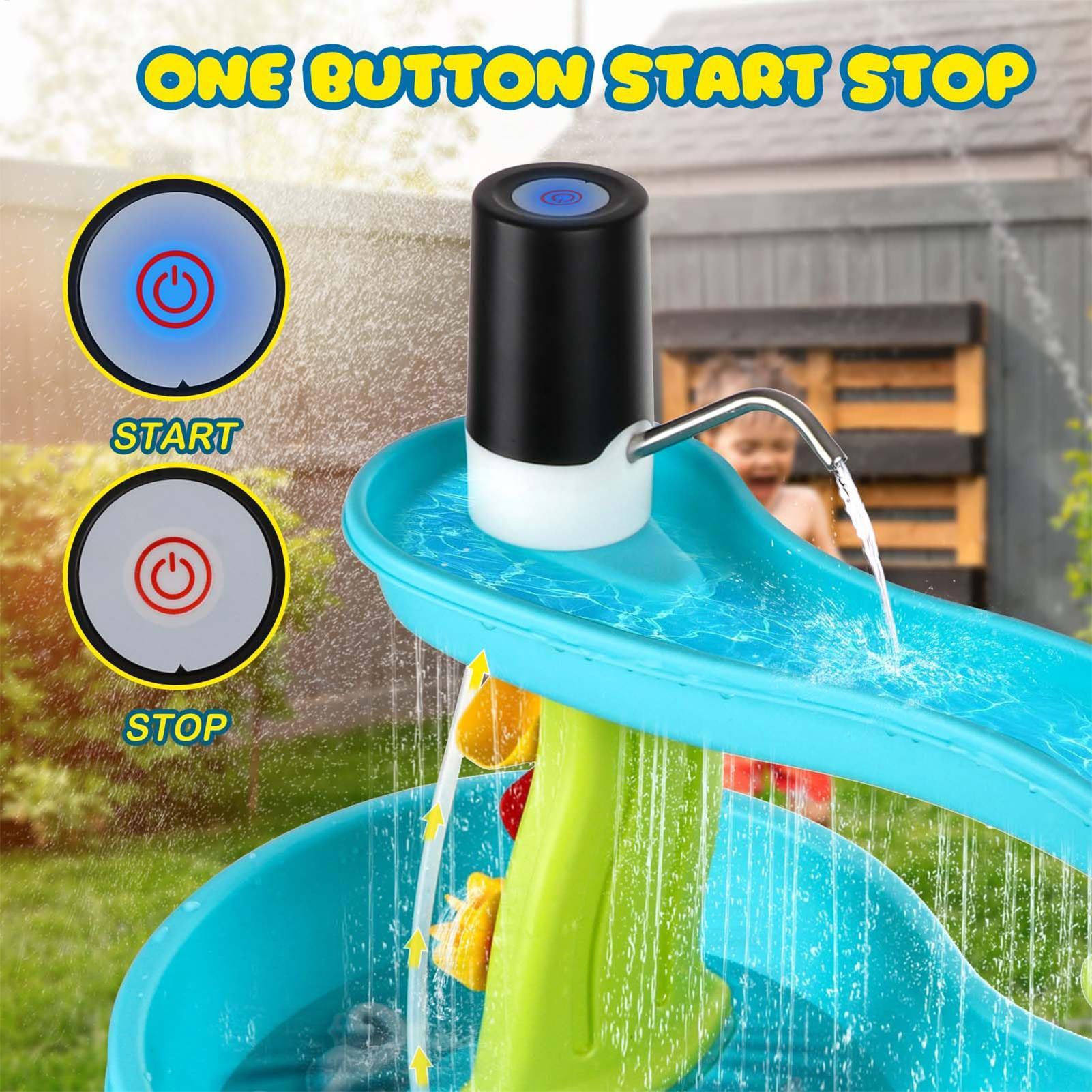 Desk Setup Girl - Kleine Kabellose Wiederaufladbare Wassertischpumpe Batteriebetriebenes Outdoor-Spielzeug