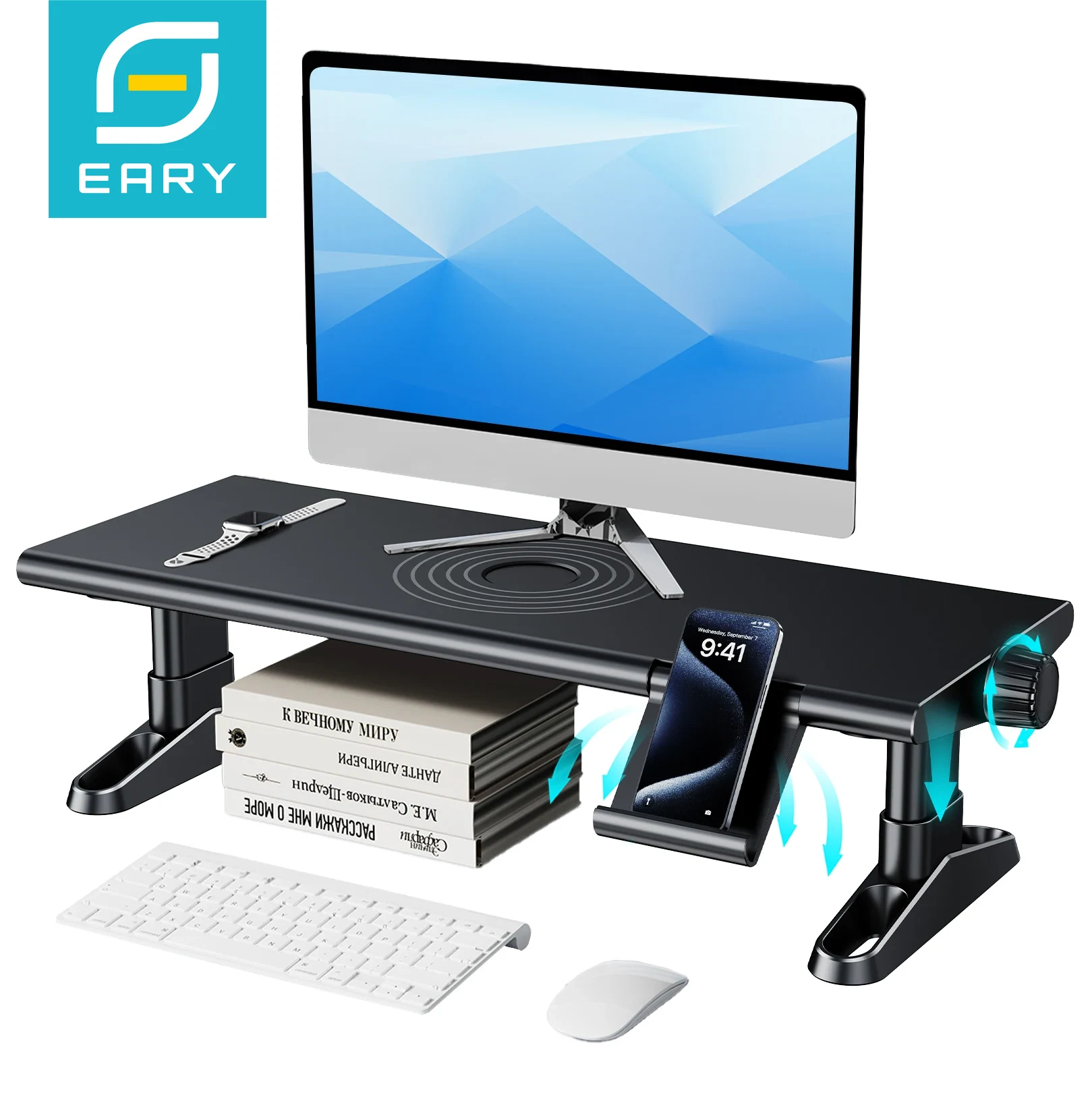 Desk Setup Riser - Eary Computer Monitor Stand Riser für