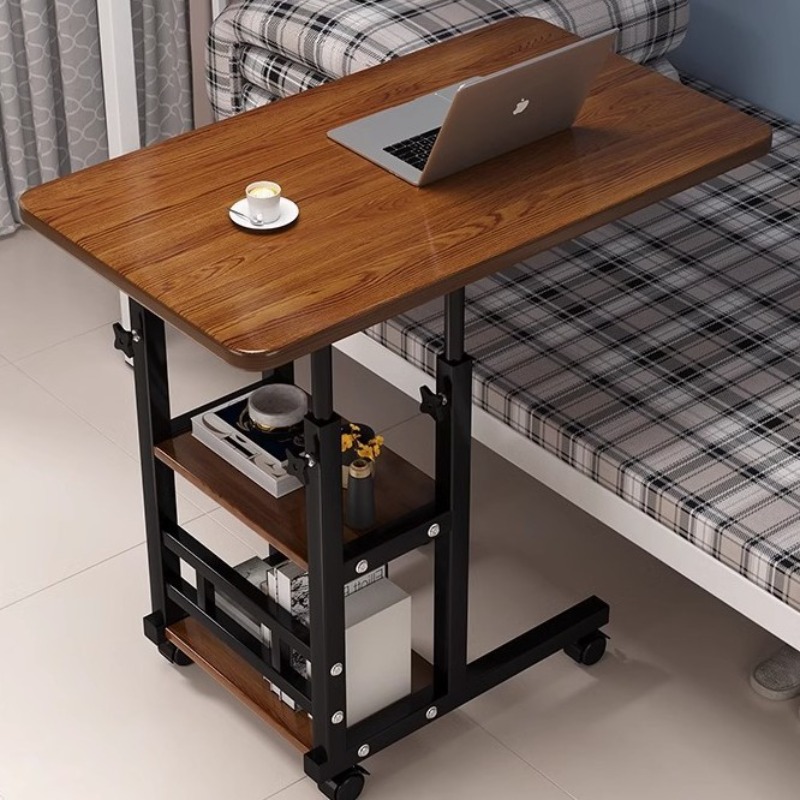 Desk Setup Laptop - Beweglicher Bett-Schreibtisch für Schlafzimmer, Studenten-Schreibtisch, Laptop-Tisch