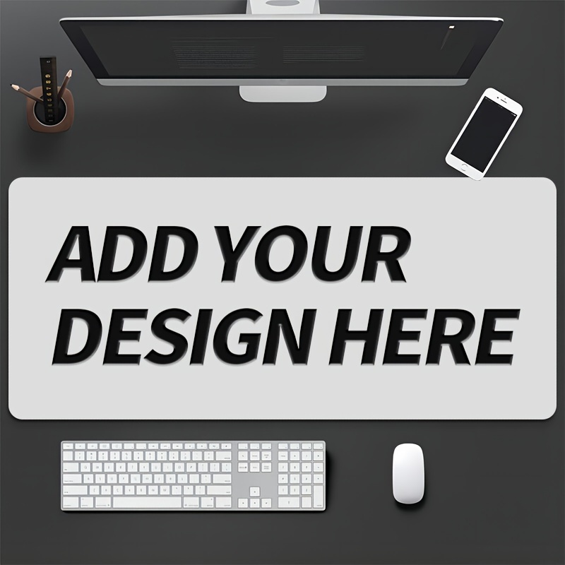 Rubber Mat Desk - Maßgefertigtes Mauspad mit Personalisiertem Bild, Große