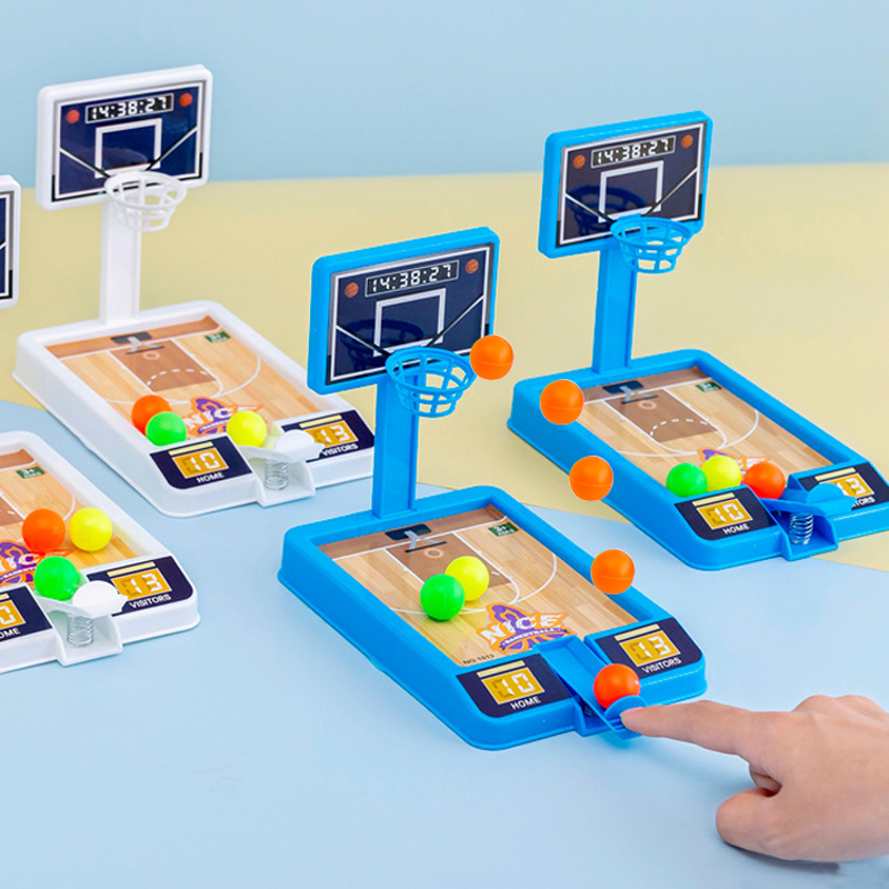 Desk Setup Girl - Mini Basketball Finger Schießen Brettspiel Maschine