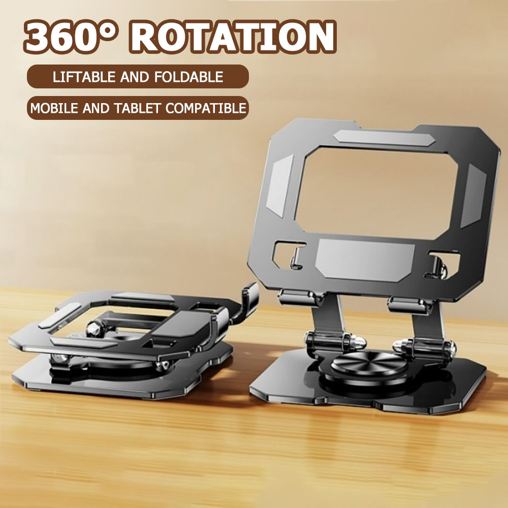 Desk Setup Essentials - 360° Drehbarer Tablet- und Handyständer Verstellbarer