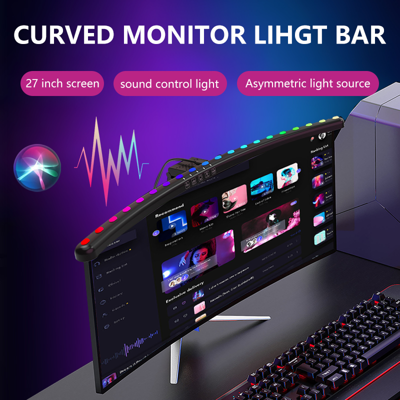 RGB-Lichtleiste Monitor Smart  – Desk Setup Rgb Bewertung und Preis