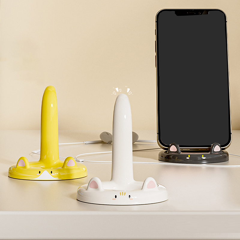 Niedlicher und süßer Handyhalt – Desk Setup Decor Bewertung und Preis