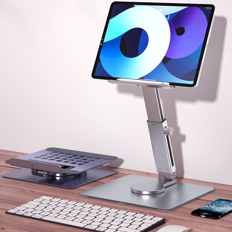 Tablet-Ständer aus Aluminium 3 – Desk Setup Riser Bewertung und Preis