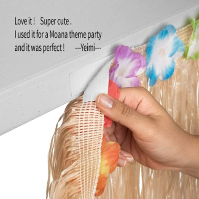 Strohfarbener Luau-Gras-Tischr – Desk Setup Girl Bewertung und Preis