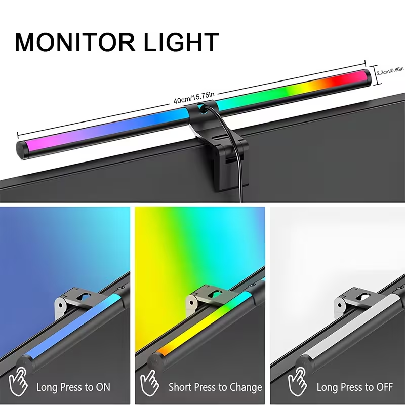 Monitor-Lichtleiste LED Comput – Desk Setup Rgb Bewertung und Preis