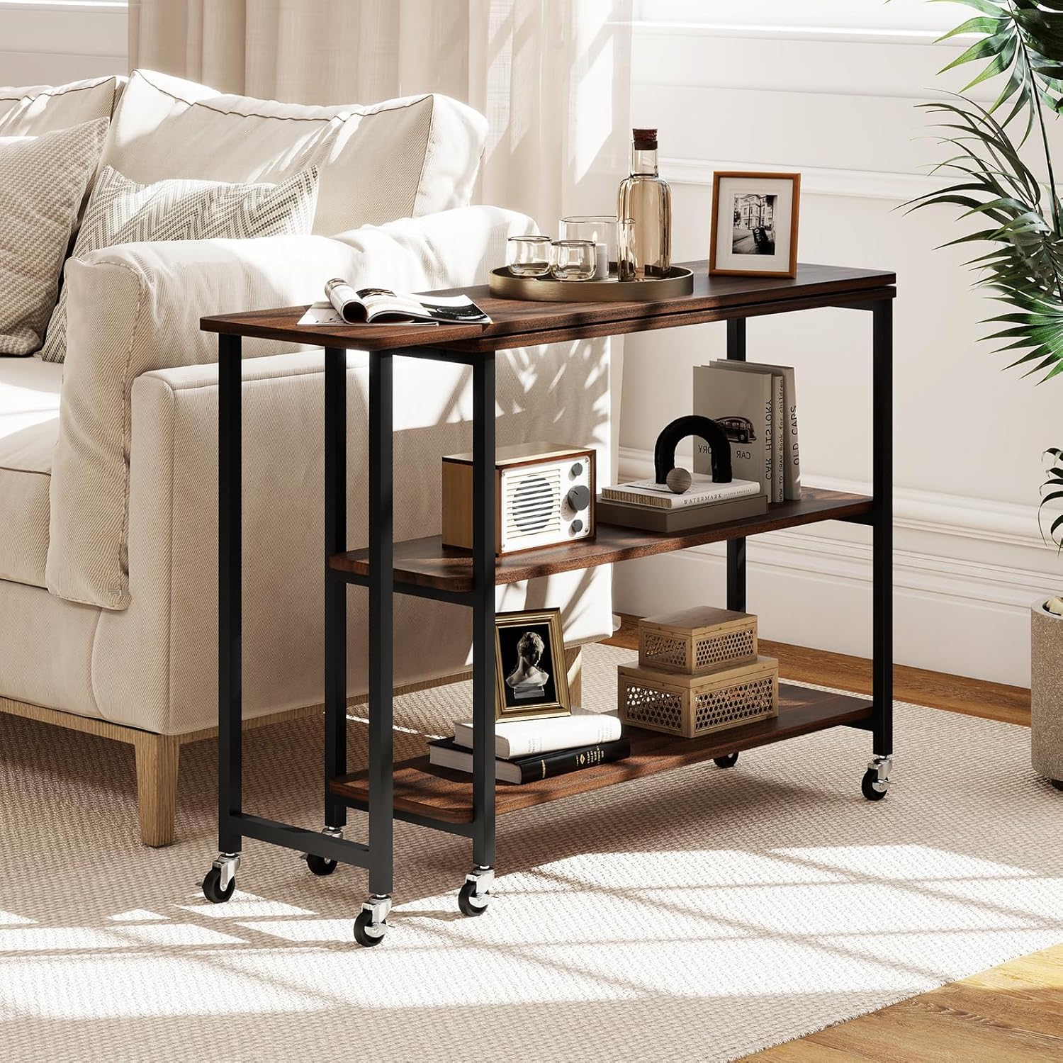 360 °   Drehbarer Beistelltisc – Desk Setup Laptop Bewertung und Preis