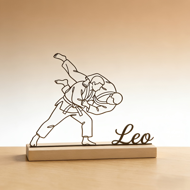 Maßgefertigte Gravierte Judo K – Desk Setup Decor Bewertung und Preis