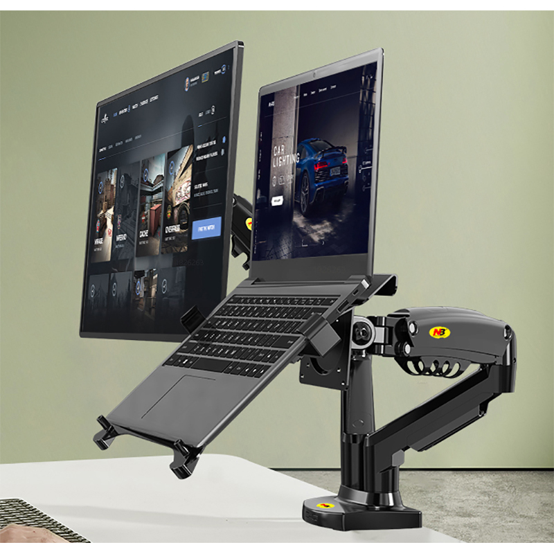 Desktop NB F160 + FP-2 Gasfede – Desk Setup Monitor Arm Bewertung und Preis