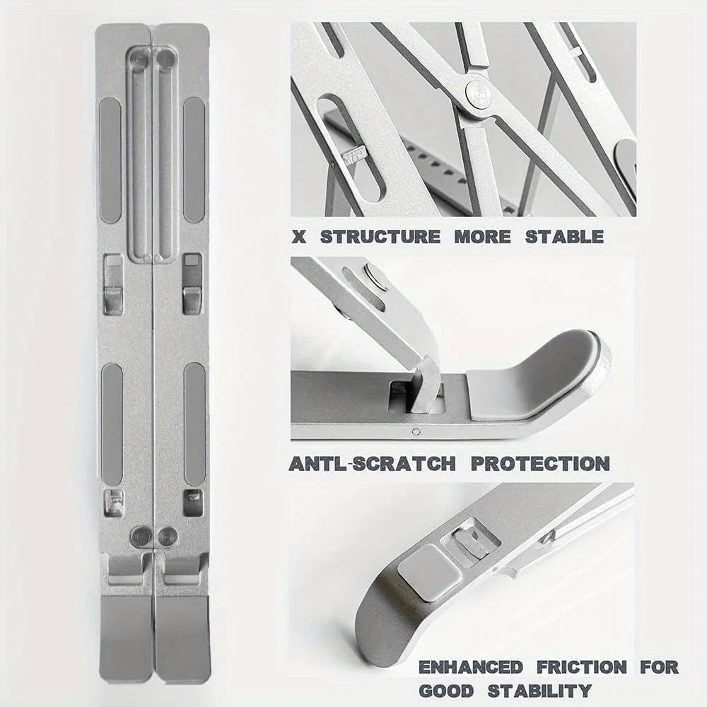 Faltbarer Aluminium-Laptop-Stä – Desk Setup Riser Bewertung und Preis