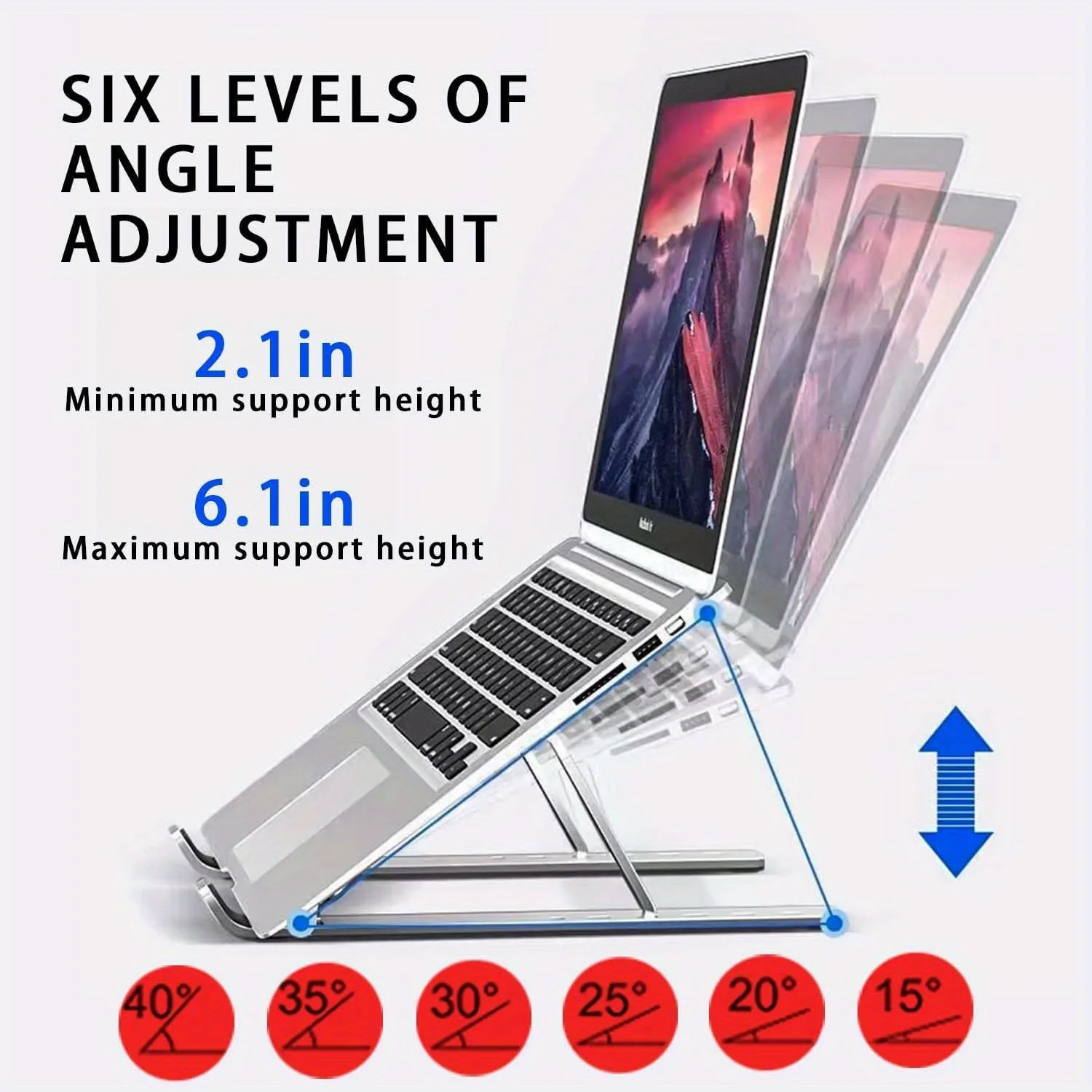 Faltbarer Aluminium-Laptop-Stä – Desk Setup Riser Bewertung und Preis