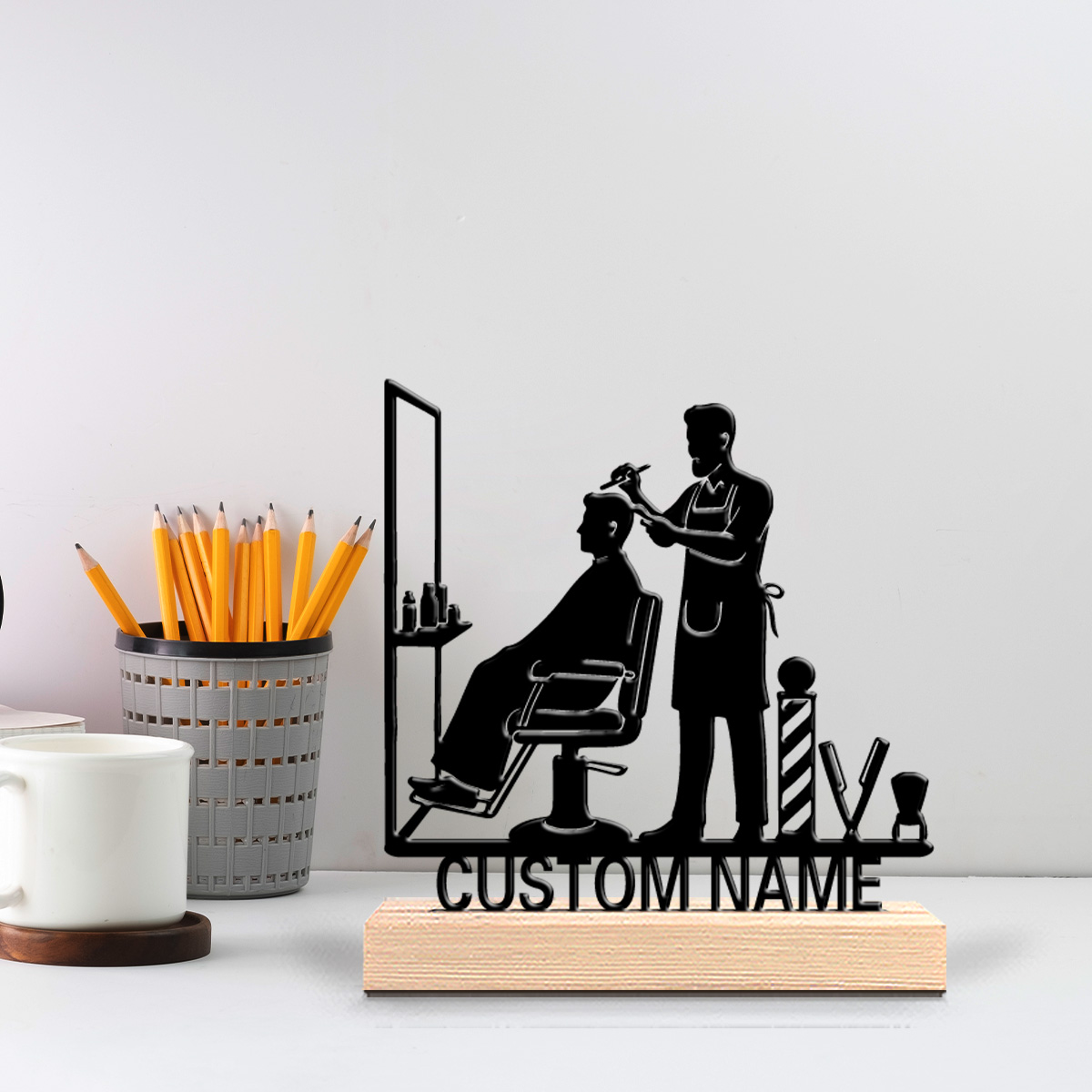 1 Stück Personalisierte Haarsc – Desk Setup Decor Bewertung und Preis