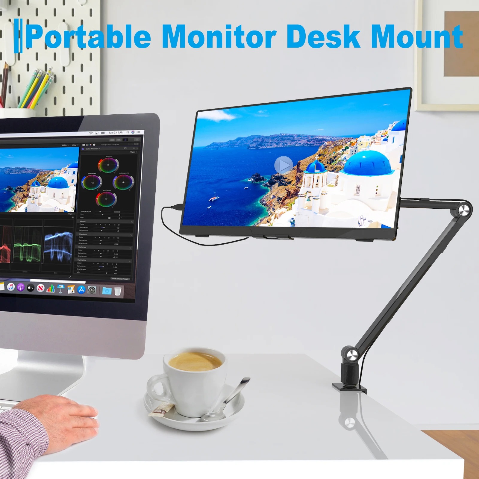 2025 Tablet-Ständerhalter für  – Desk Setup Monitor Arm Bewertung und Preis