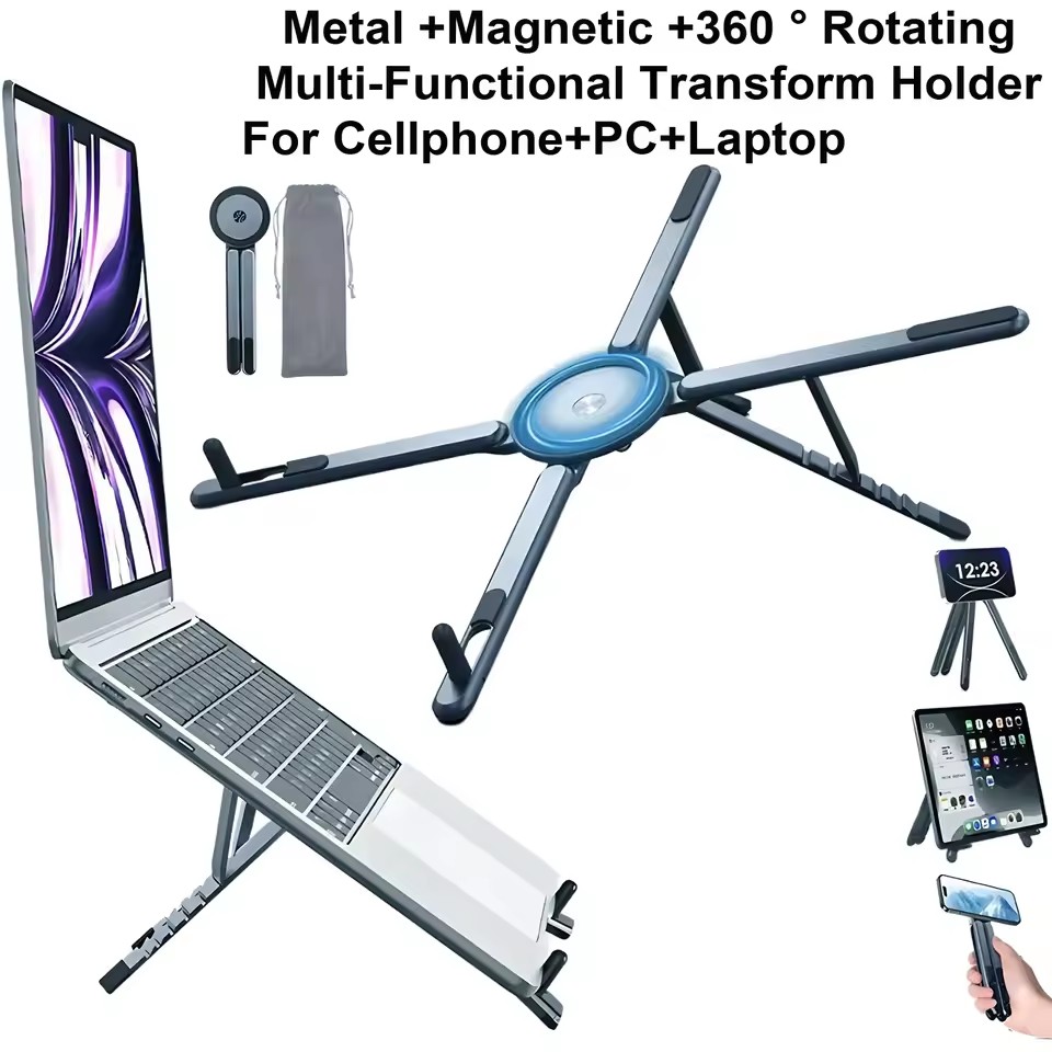 Tragbarer magnetischer Telefon – Desk Setup Laptop Bewertung und Preis