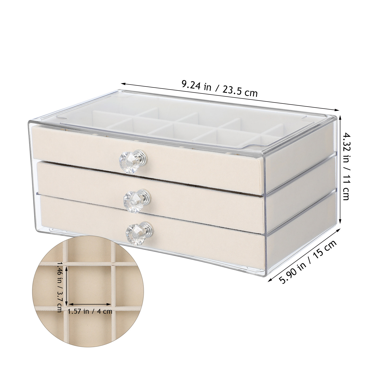 45-Fächer-Schmuck-Organizer-Bo – Jewelry Desk Setup Bewertung und Preis