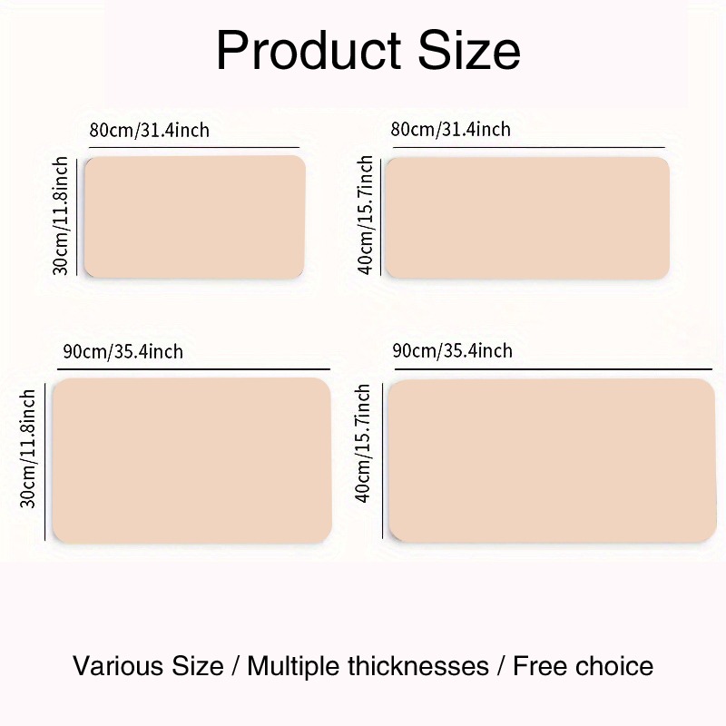 Benutzerdefinierte HD-Druck-Ga – Rubber Mat Desk Bewertung und Preis