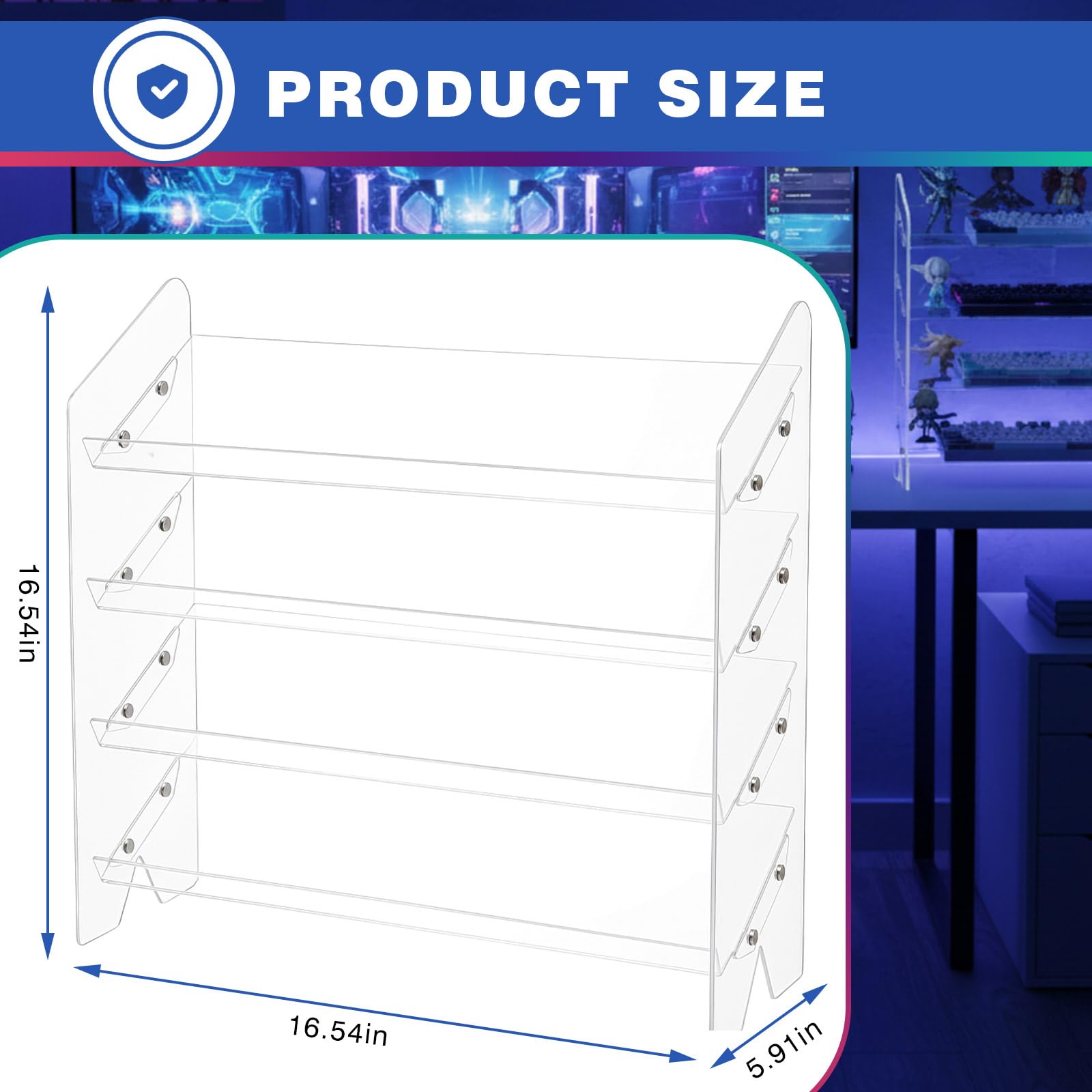 Acryl-Tastatur-Displayständer  – Desk Setup Tablet Bewertung und Preis