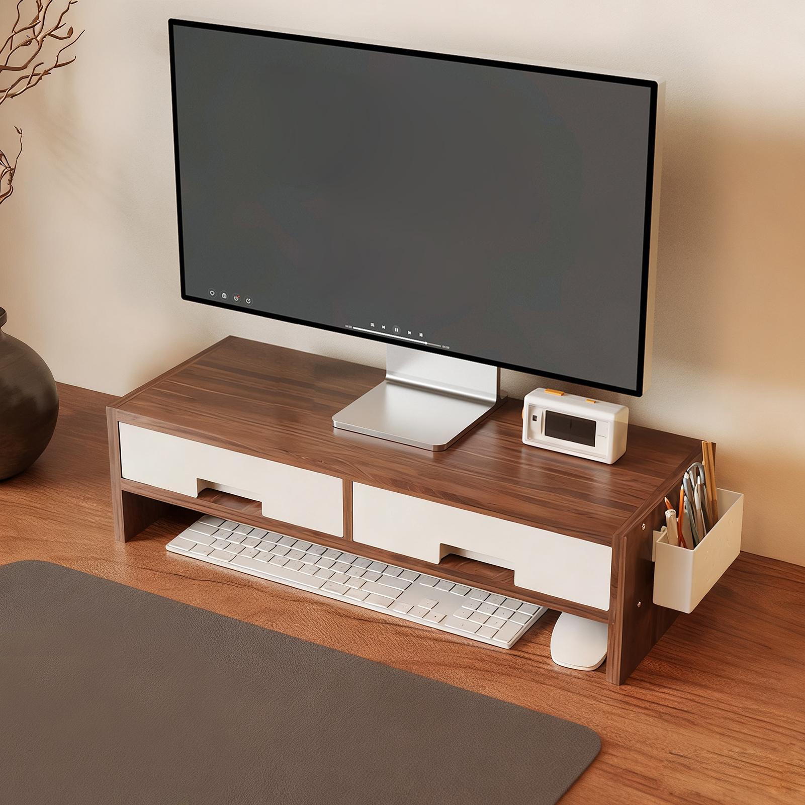 Schreibtisch-Monitorständer-Ri – Desk Setup Riser Bewertung und Preis