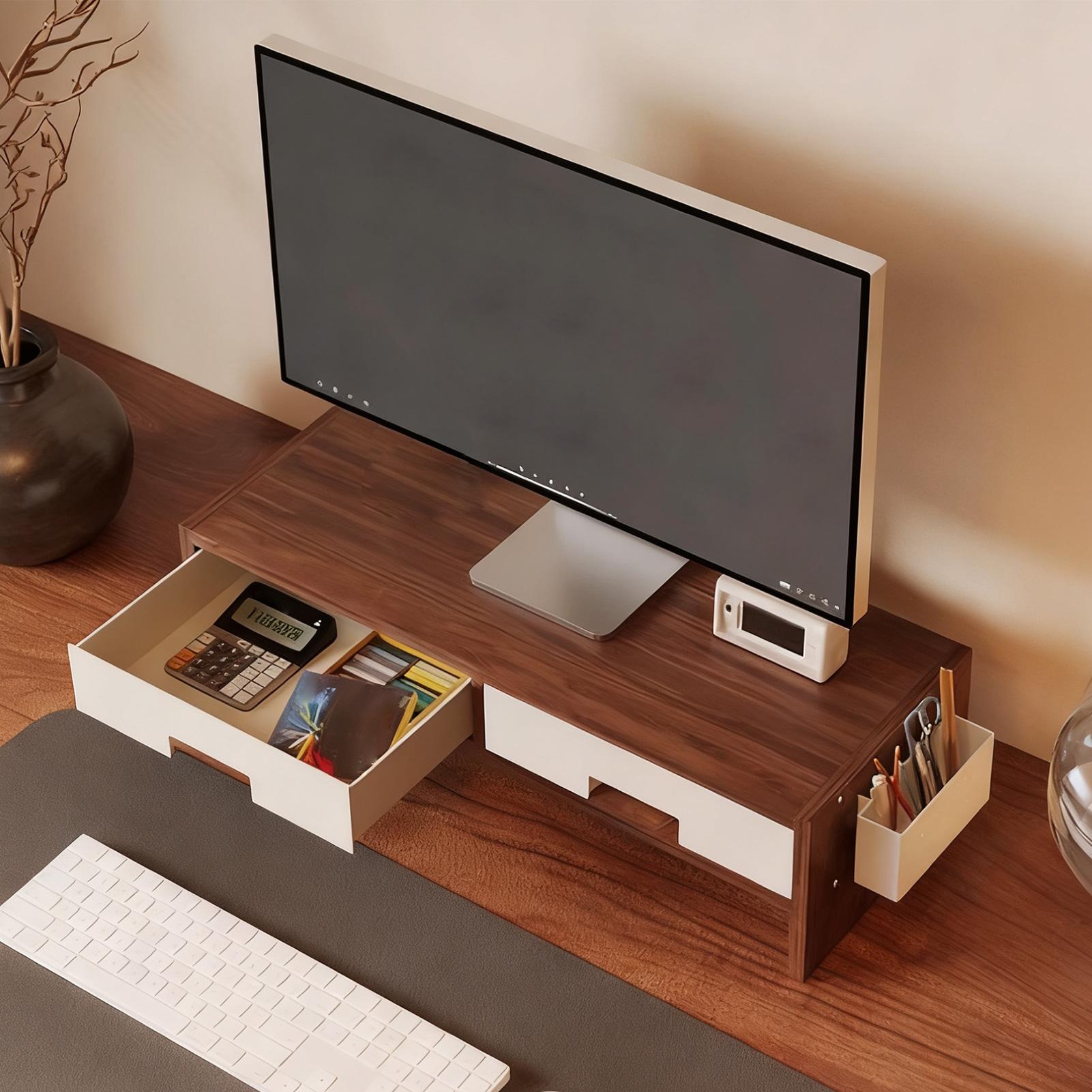 Schreibtisch-Monitorständer-Ri – Desk Setup Riser Bewertung und Preis