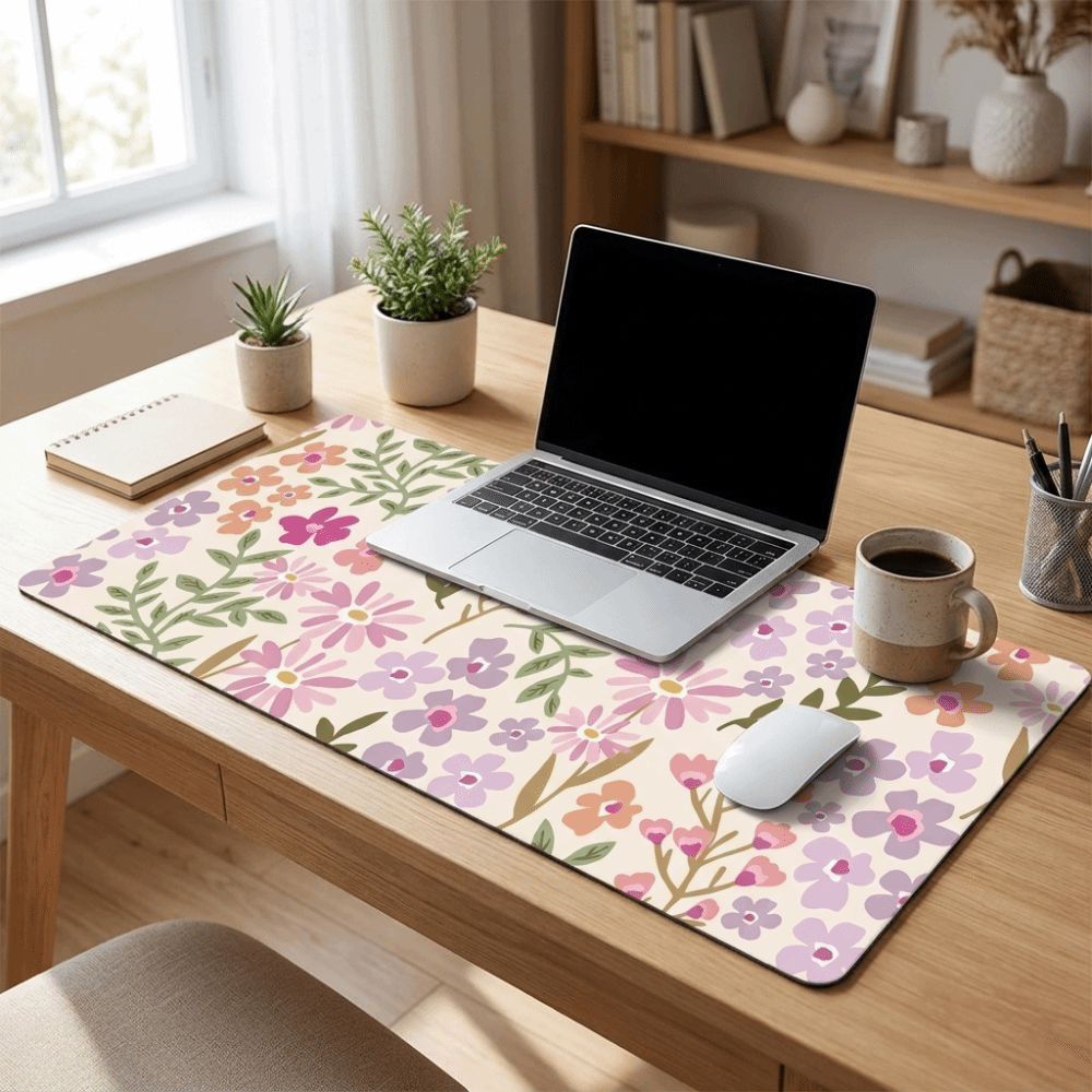 Fleckresistente Große Blumen-S – Rubber Mat Desk Bewertung und Preis
