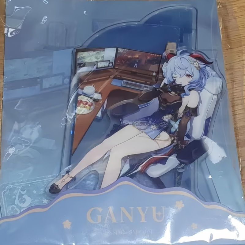 Genshin Impact Ganyu Keqing Co – Desk Setup Decor Bewertung und Preis