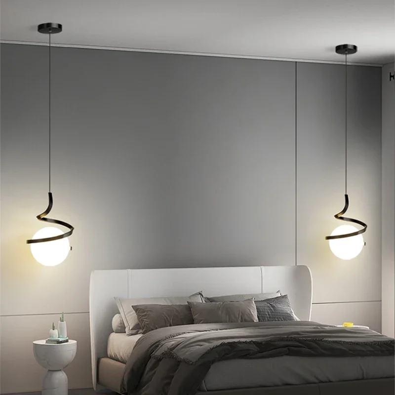 Nordische LED-Pendelleuchte fü – Desk Setup White Bewertung und Preis