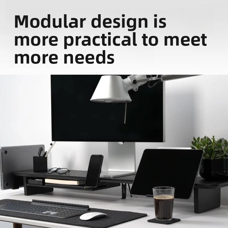 Massivholz Monitor Riser Ständ – Desk Setup Riser Bewertung und Preis