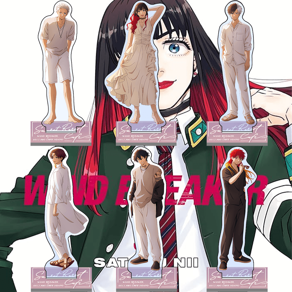 WIND BREAKER Umemiya Hajime 15 – Desk Setup White Bewertung und Preis