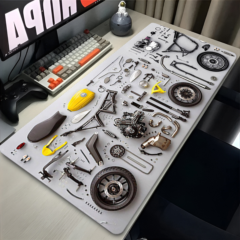 Zerlegbares Diagramm-Gummi-Mau – Rubber Mat Desk Bewertung und Preis