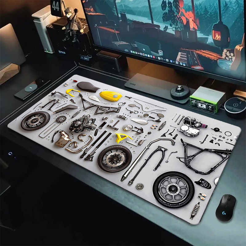 Zerlegbares Diagramm-Gummi-Mau – Rubber Mat Desk Bewertung und Preis