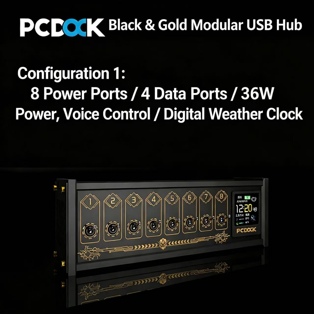 PCDOCK Block USB Desktop-Steck – Desk Setup Laptop Bewertung und Preis