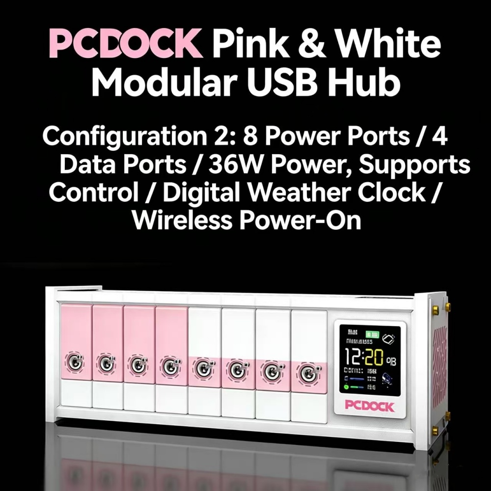 PCDOCK Block USB Desktop-Steck – Desk Setup Laptop Bewertung und Preis