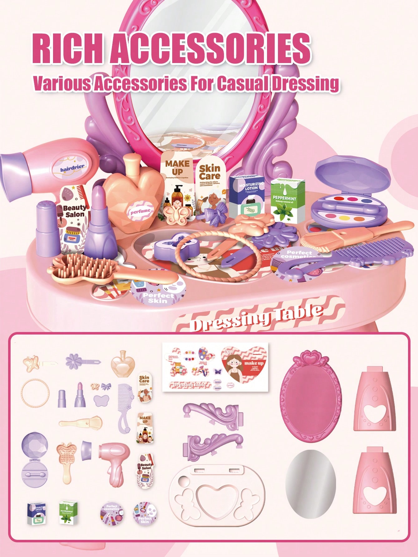 Kinder Prinzessinnen Schminkti – Desk Setup Girl Bewertung und Preis