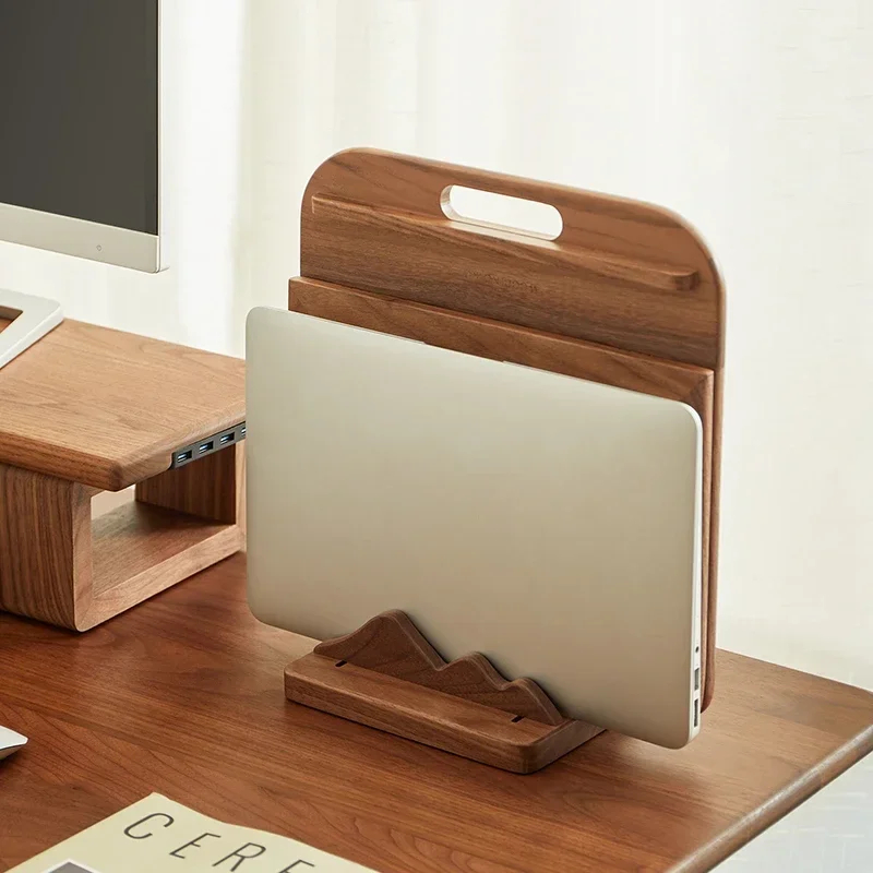 Maßgefertigter Holz-Laptopstän – Vertical Laptop Stand Bewertung und Preis
