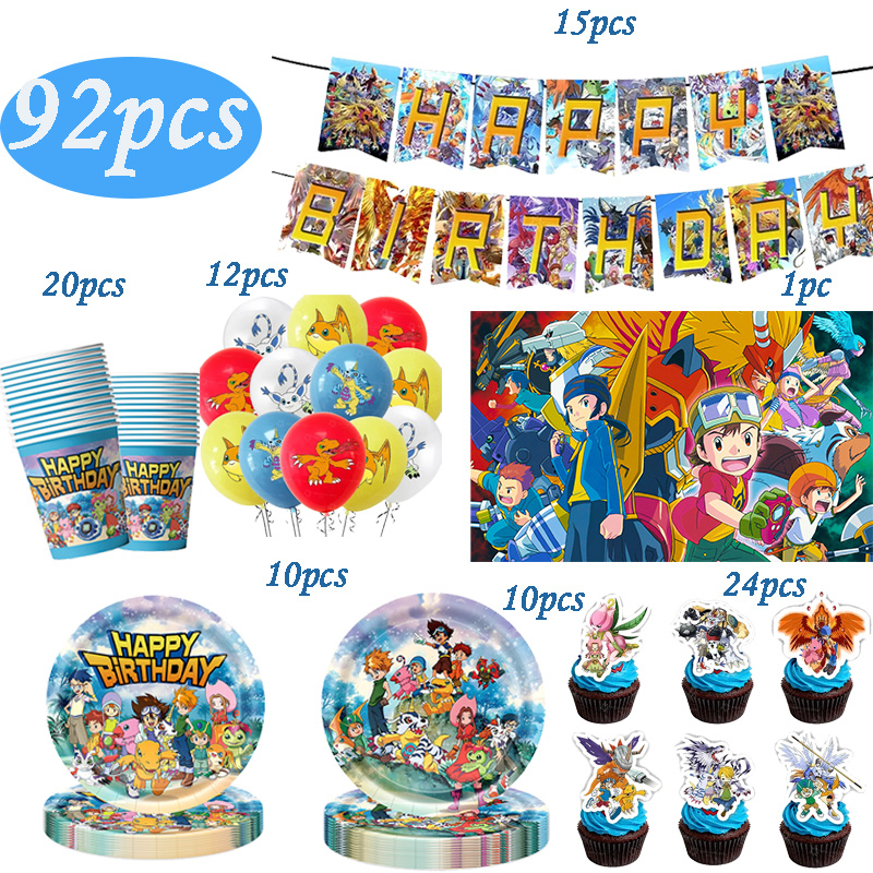 Digimon-Themen Geburtstagspart – Desk Setup Girl Bewertung und Preis