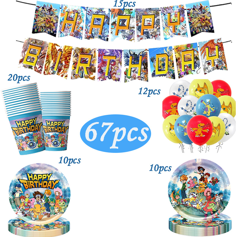 Digimon-Themen Geburtstagspart – Desk Setup Girl Bewertung und Preis