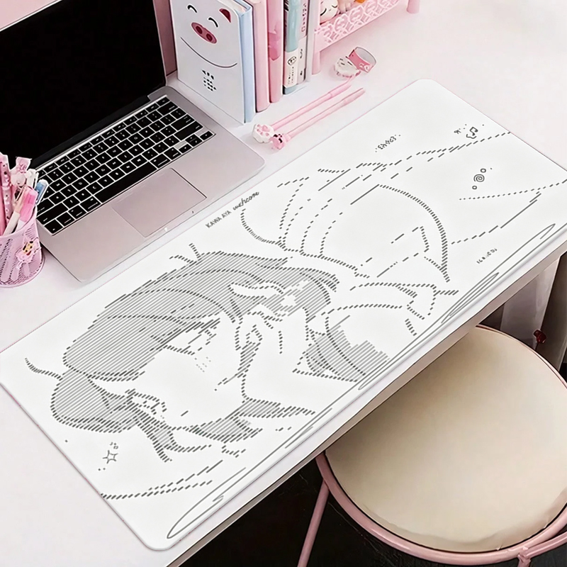 1 Stück Leder-Mauspad Anime En – Desk Setup Cute Bewertung und Preis
