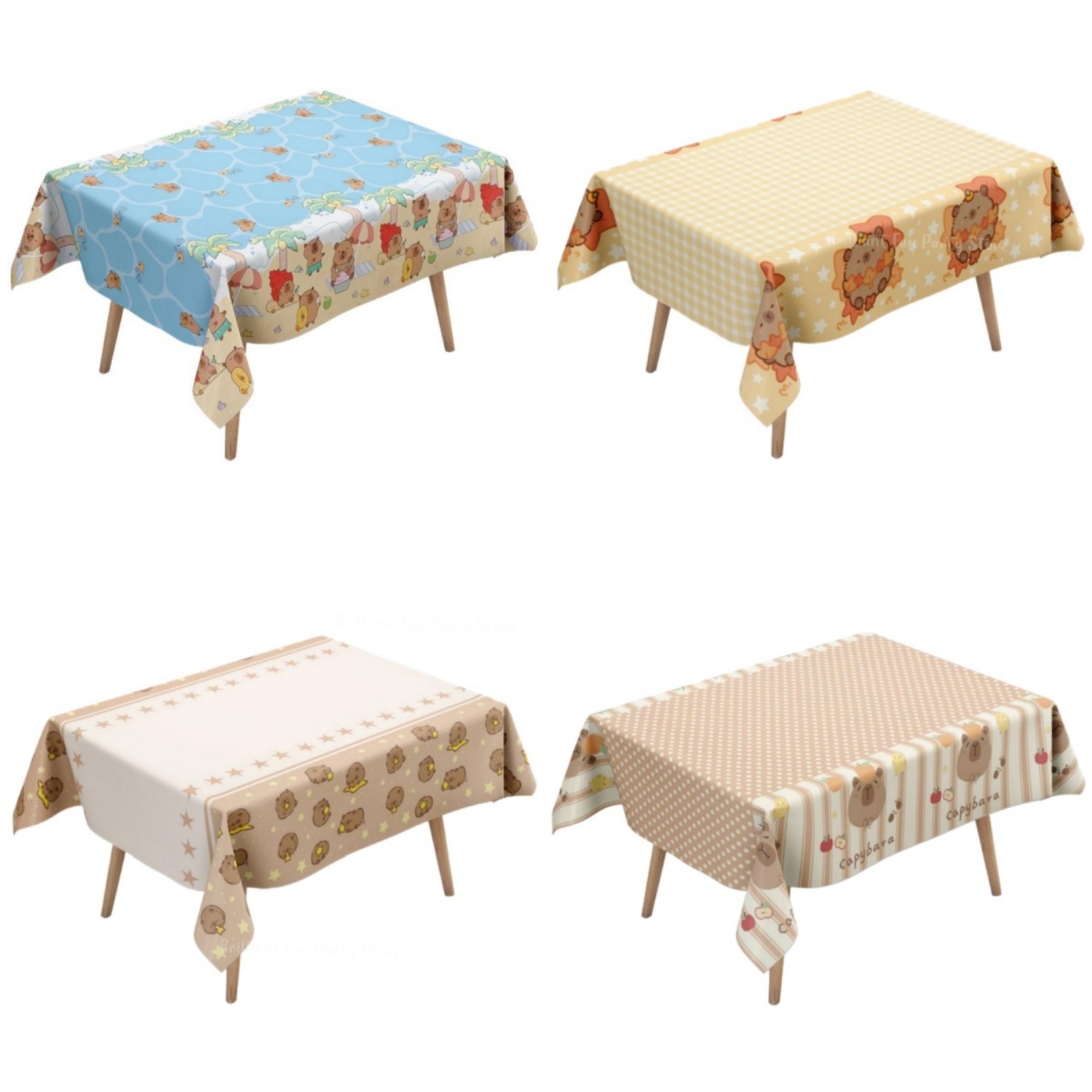 Niedliche Capybara-Tischdecke  – Desk Setup Girl Bewertung und Preis